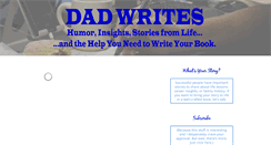 Desktop Screenshot of dadwrites.com